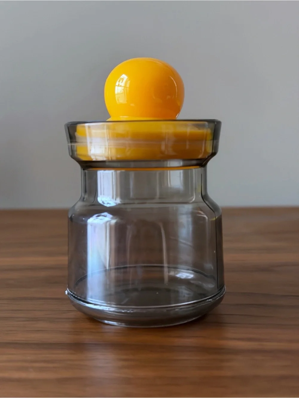 Retro Space Age Plastic Spice Jar Smoked Storage Container Canister Pop Art 70s